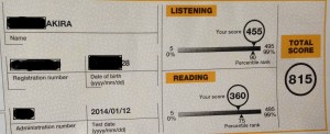 TOEIC815