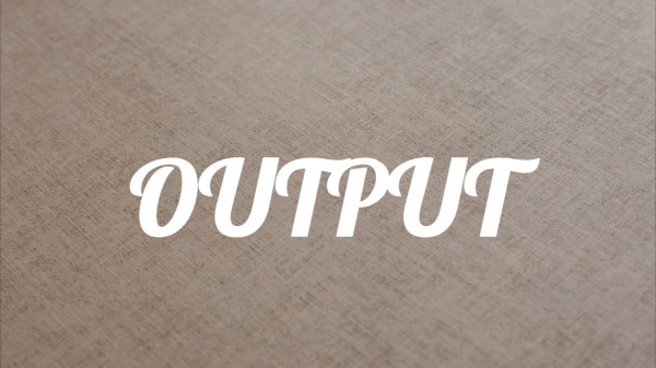 output